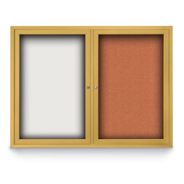 Corkboard, Med Grey /Black, 72" x 48"